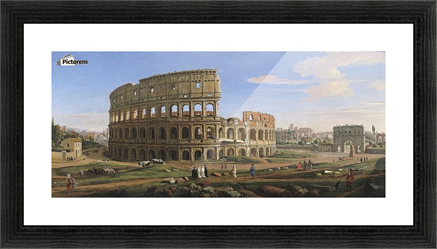 Colloseum Picture Frame print