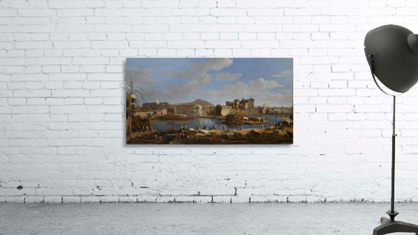 Boats by the river Wall Preview