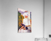 Lady with dog Acrylic Print