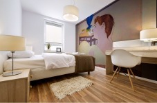 The Lamp Mural print