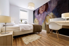Margo In White Mural print