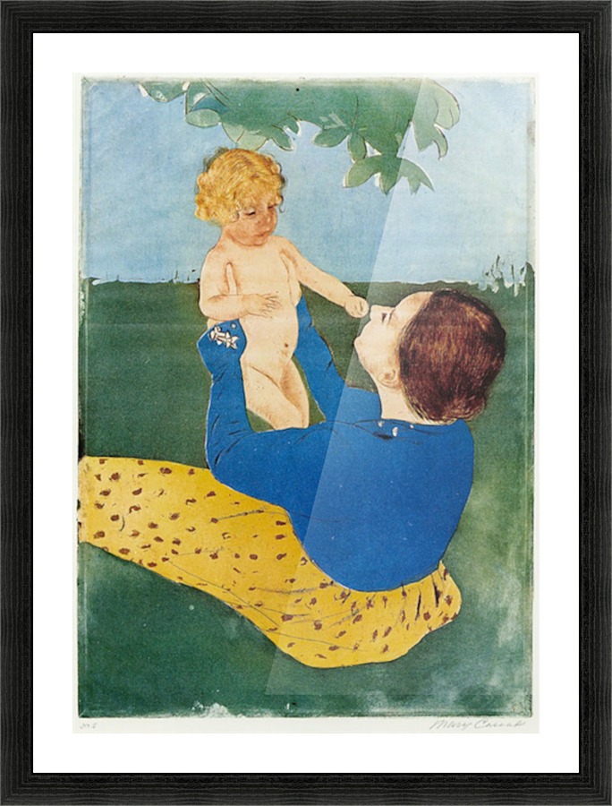 Under the Tree Picture Frame print