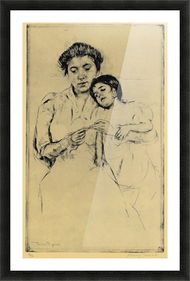Handkerchief Picture Frame print