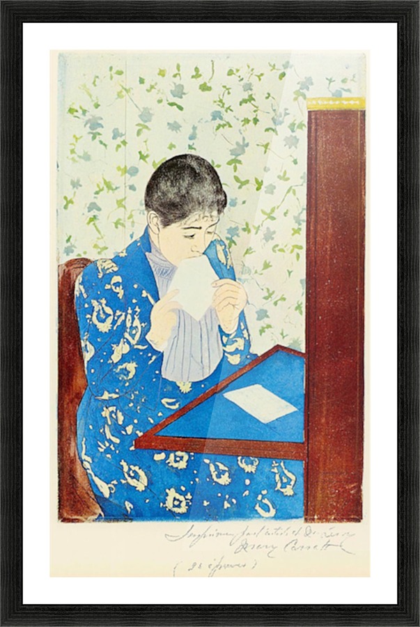The letter 1 Picture Frame print