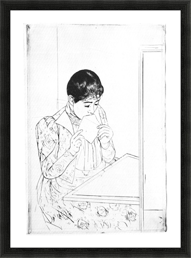 The Letter 2 Picture Frame print