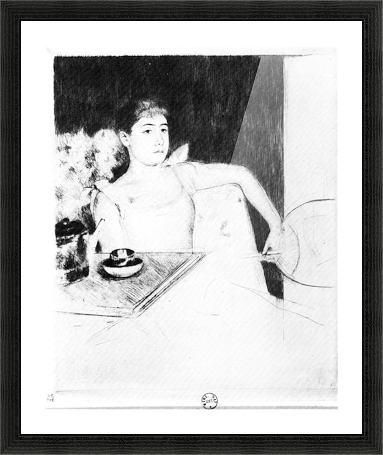 The Tea Picture Frame print