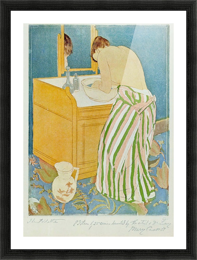 The Toillette Picture Frame print