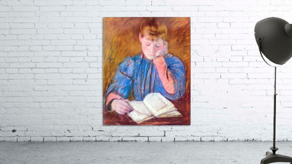 Thoughtful reader Wall Preview