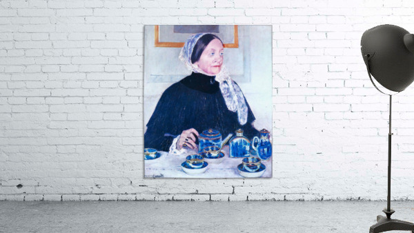 Lady at the Table Wall Preview