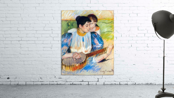 The banjo lesson Wall Preview