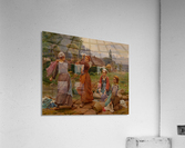 Doing the wash, 1905 Acrylic Print