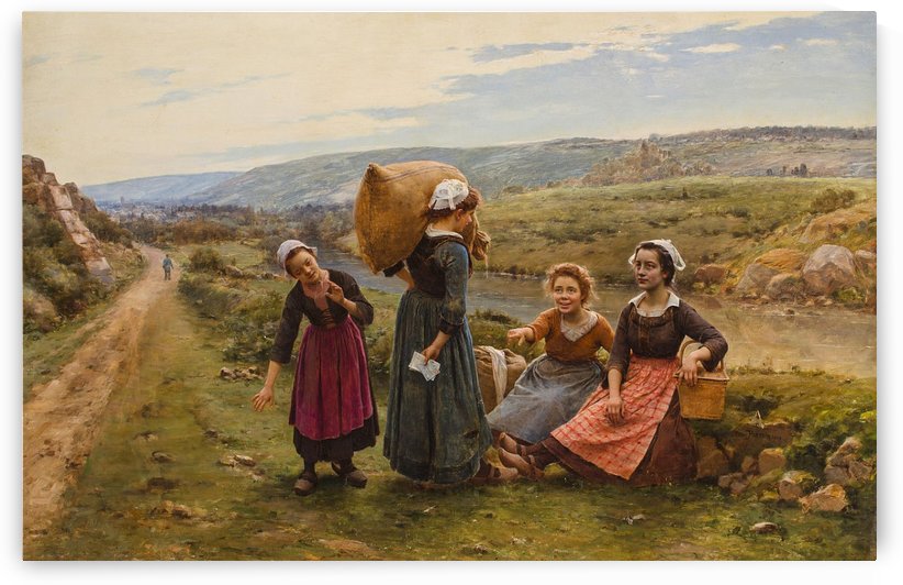 A mysterious letter, 1905 by Cesar Pattein