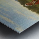 The story Metal print