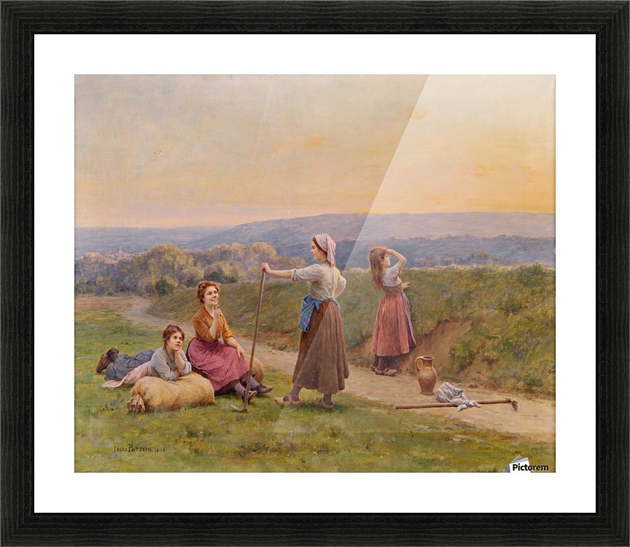 A good rest Picture Frame print