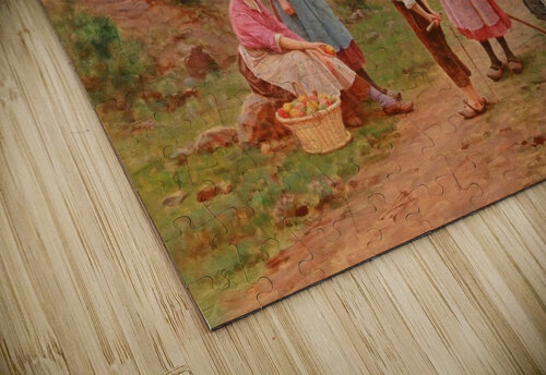 The apple pickers, 1908 Cesar Pattein puzzle