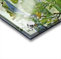 Fruit garden in Pontoise Acrylic print