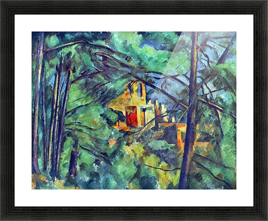 Chateau Noir Picture Frame print