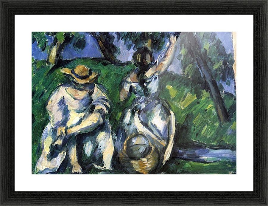 Figures Picture Frame print