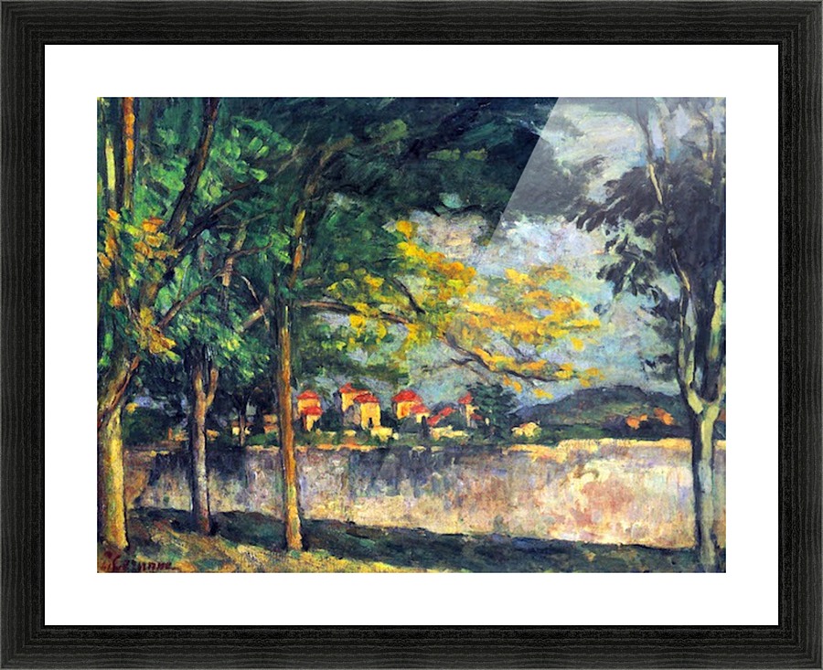 Into Street Picture Frame print