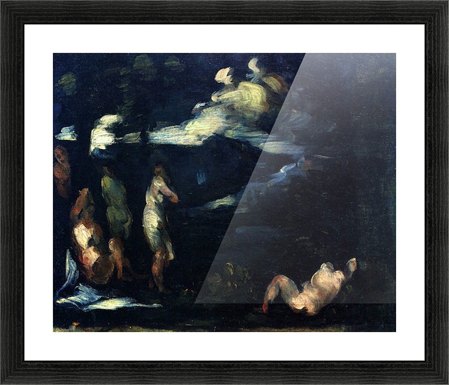 More Bathers Picture Frame print