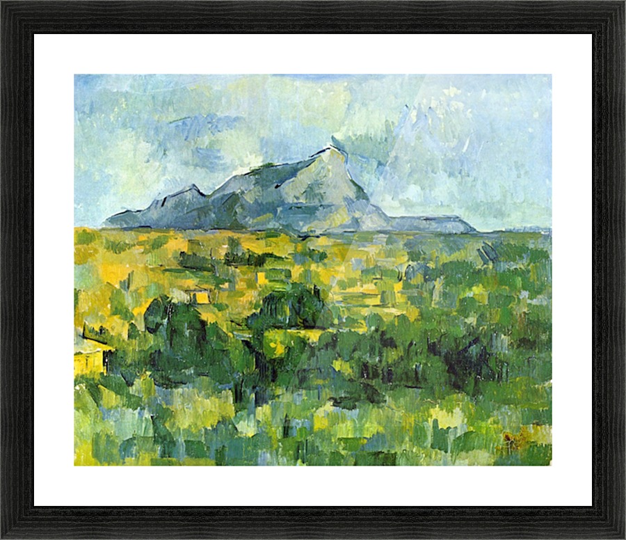 Mount St. Victiore Picture Frame print