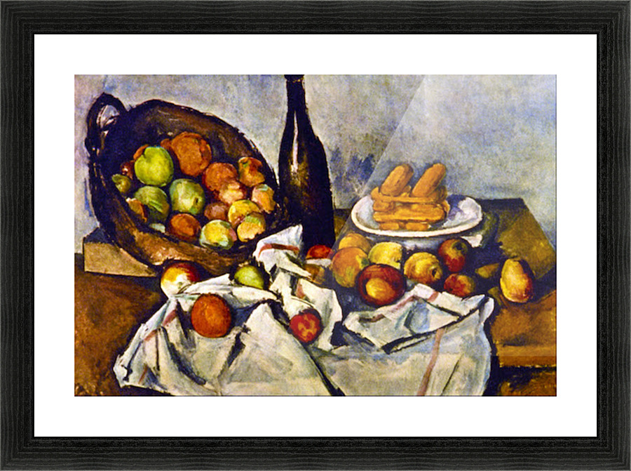 Apple Basket Picture Frame print