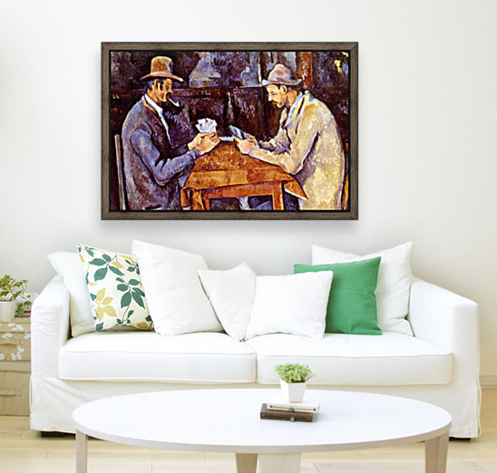 The Card Players Reproduction