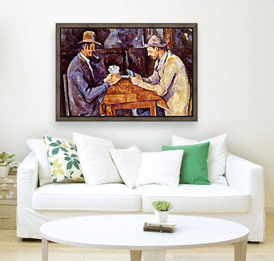 The Card Players Reproduction