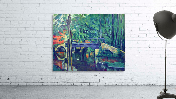 Bridge in the forest Wall Preview
