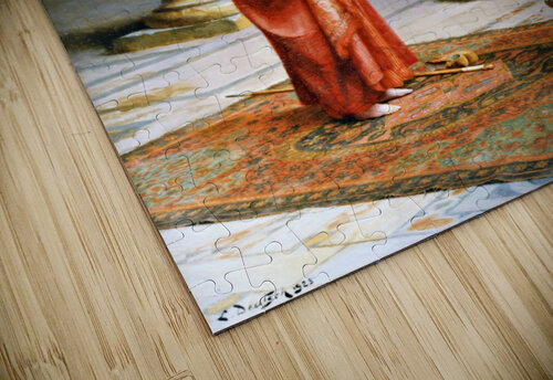 At prayer Charles Robertson puzzle