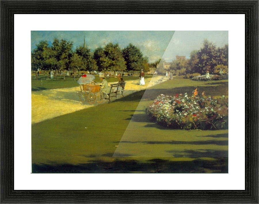 Prospect Park Picture Frame print