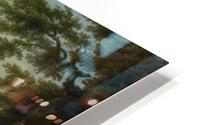 A Landscape at Sunset HD Metal print