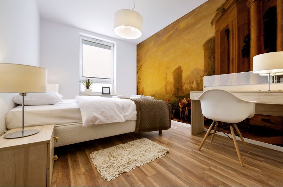 Oak tree, The romans and Pine tree Mural print
