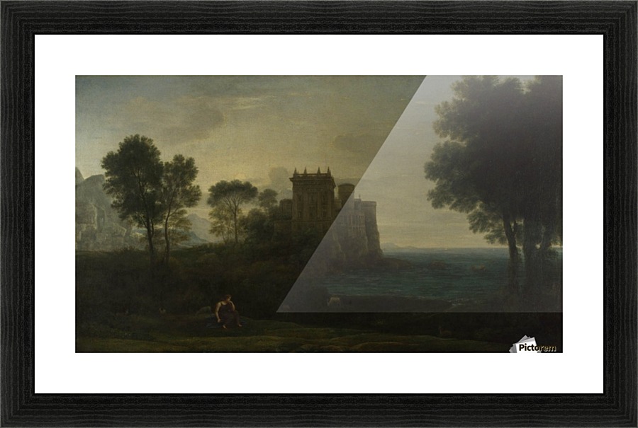 The Enchanted Castle Picture Frame print