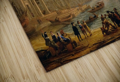 Seaport at sunset (1639) Claude Lorrain puzzle