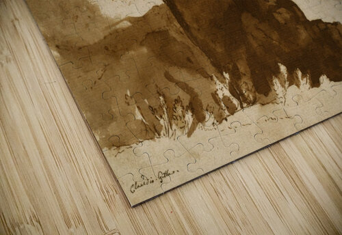 Pens and Haarlem Claude Lorrain puzzle