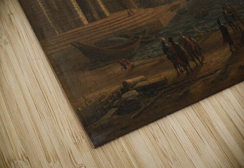 A Seaport Claude Lorrain puzzle