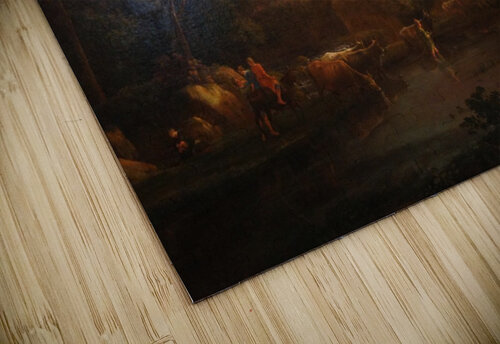 Pastorale mit dem Claude Lorrain puzzle