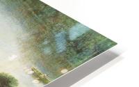 Picnic in a forest HD Metal print
