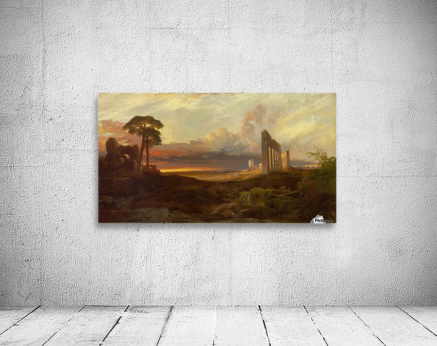 Rome Sunset Wall Preview