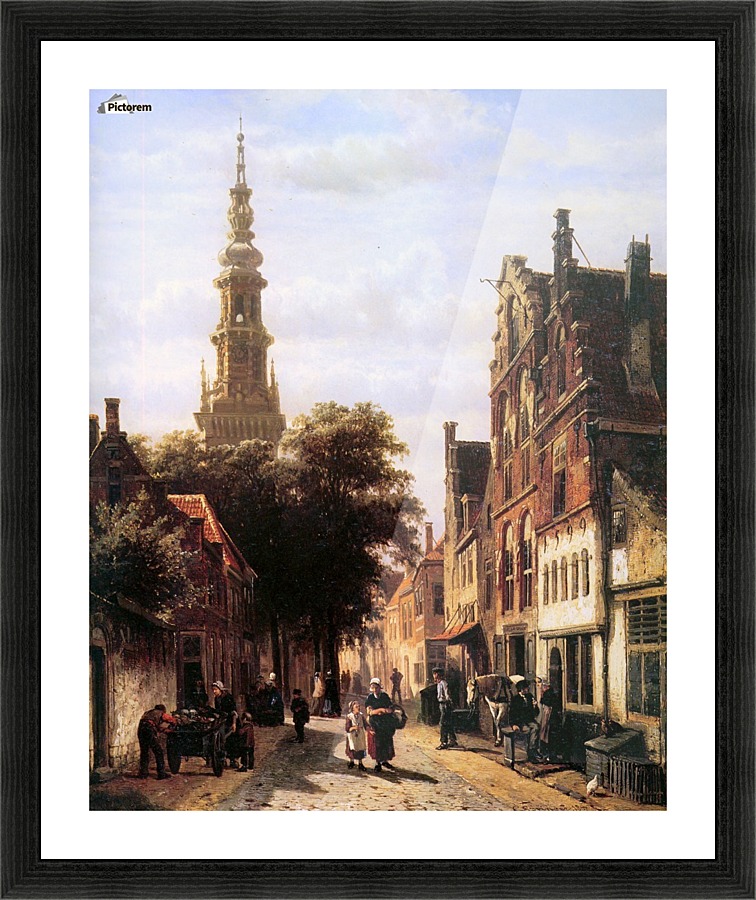 Walenkerk Haarlem Picture Frame print
