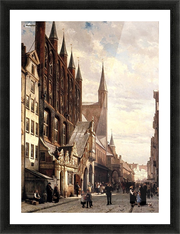Rathaus HL Picture Frame print