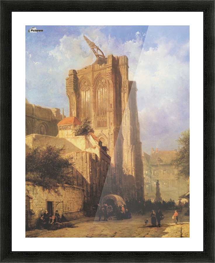 Koln, Domturme Picture Frame print