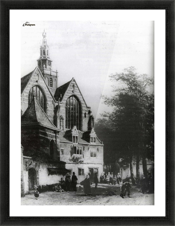 Janskerk (Gouda) Picture Frame print