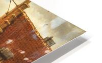 Outside the house HD Metal print