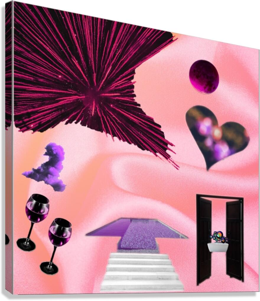 SILKY LOVE Canvas Print