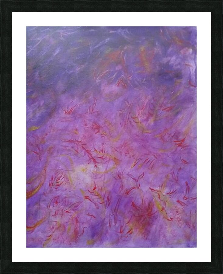 DANCING RUBIES Picture Frame print