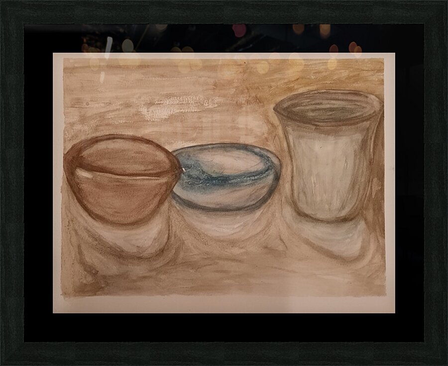 Bowls Picture Frame print