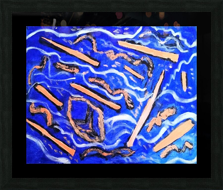 LUNATIC Picture Frame print