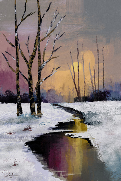 Winter Light Reflected Digital Download